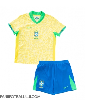 Brazilia Echipament de Fotbal Replică Copa America 2024 Copii Acasa (+ Șorturi)